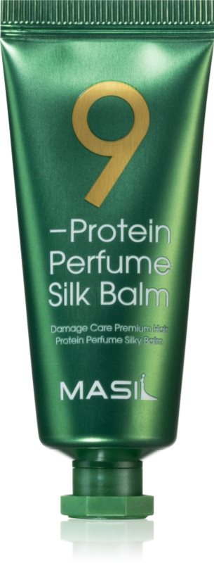MASIL 9 Protein Perfume Silk Balm Aplicarea jeturilor de refacere pentru ingrijire pentru par intins