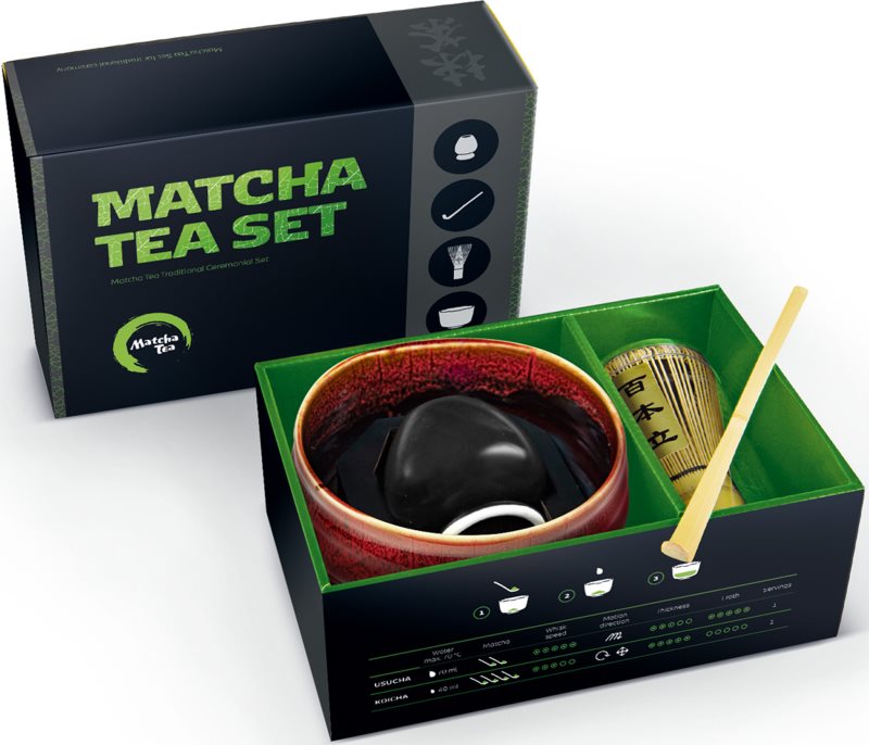Matcha Tea Matcha Set Profi Kaito set cadou pentru pregătirea băuturilor