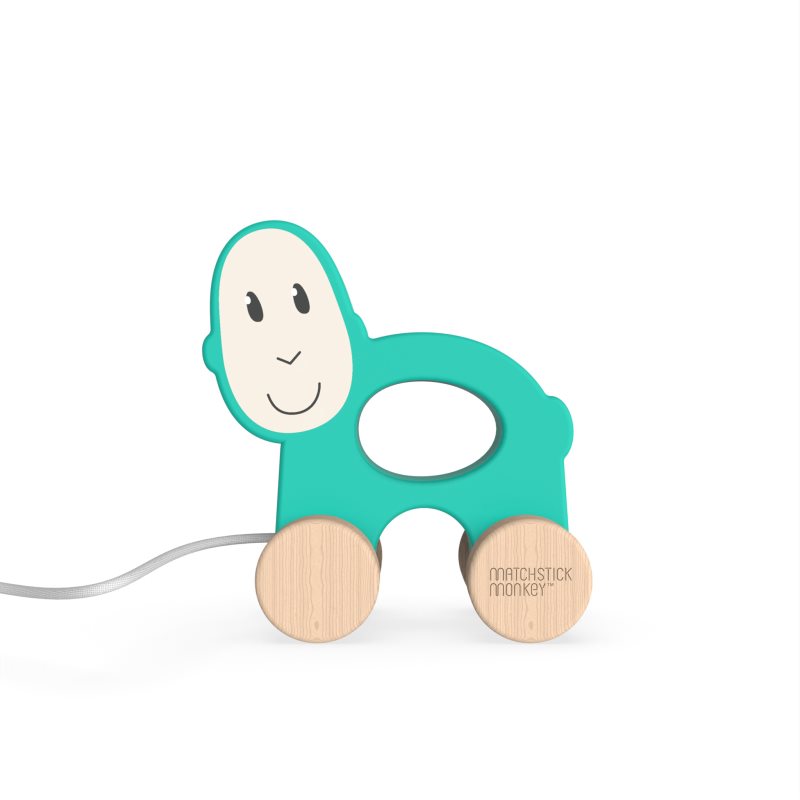 Matchstick Monkey Pull Along Animal jucărie de tras