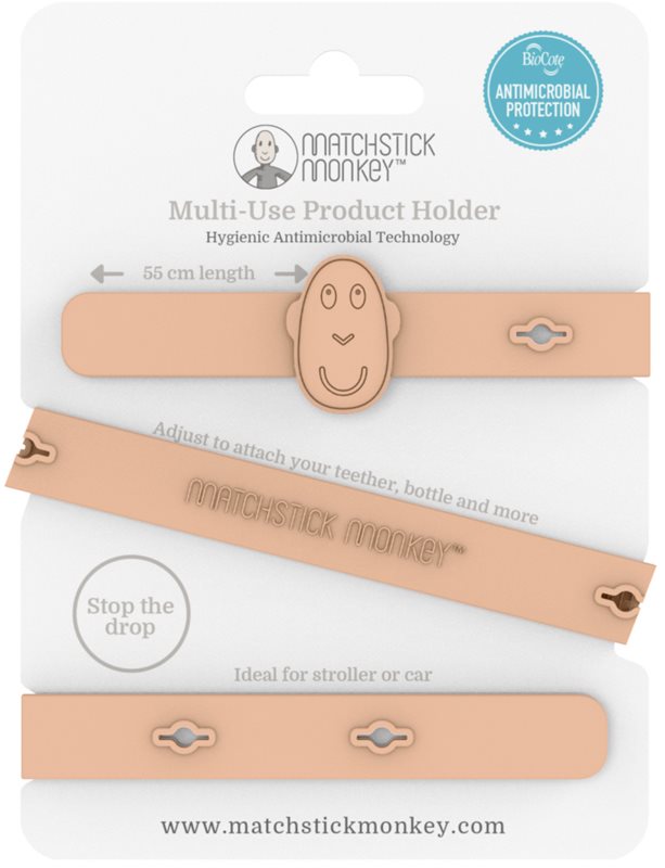 Matchstick Monkey Multi-Use Product Holder clips multifuncțional Dusty Pink 1 buc