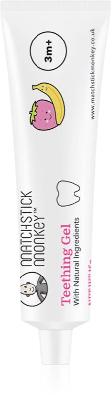 Matchstick Monkey Teething Gel 3m+ gel racoritor pentru dinti 15 g