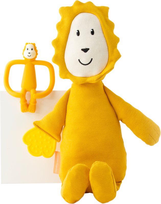 Matchstick Monkey Teething Gift Set 3m+ jucărie pentru dentiție +jucarie