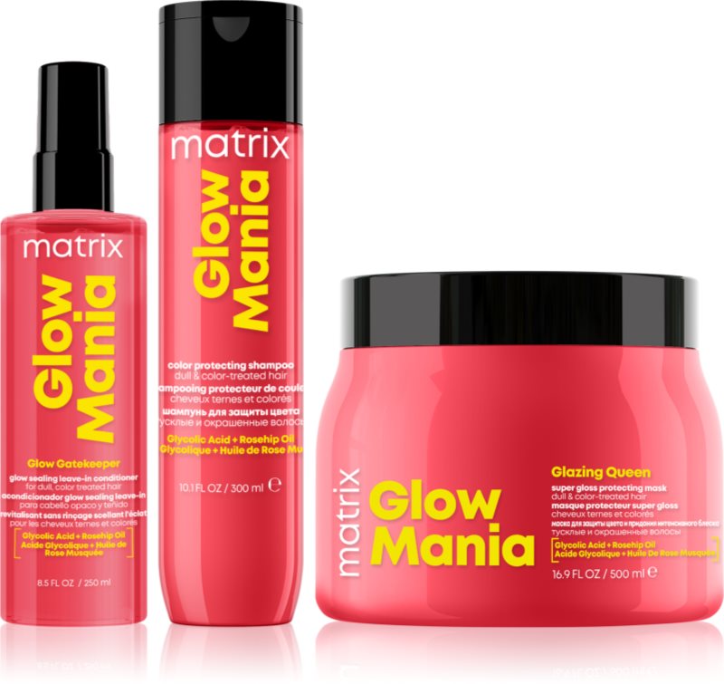 Matrix Glow with the Flow set pentru păr vopsit
