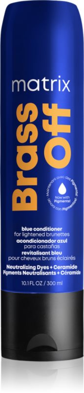 Matrix Brass Off balsam de păr cu efect de hrănire neutralizarea subtonurilor de alamă 300 ml