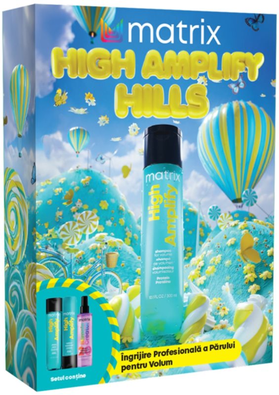 Matrix High Amplify set cadou pentru intarirea parului