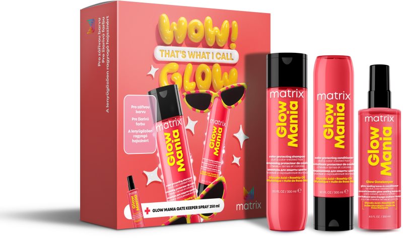 Matrix Glow Mania set cadou pentru păr vopsit