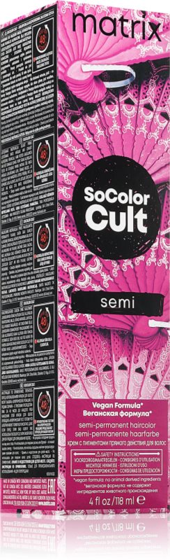 Matrix SoColor Cult vopsea de păr semipermanentă