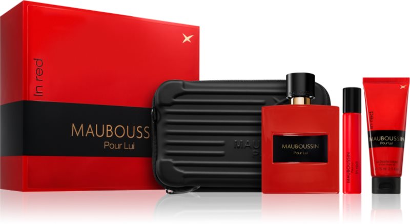 Mauboussin Pour Lui In Red set cadou pentru bărbați