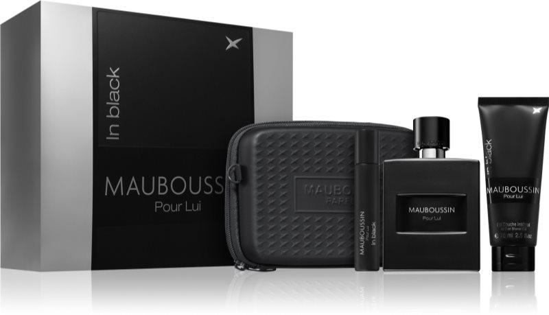 Mauboussin Prestige Set Pour Lui In Black set cadou pentru bărbați 4 buc