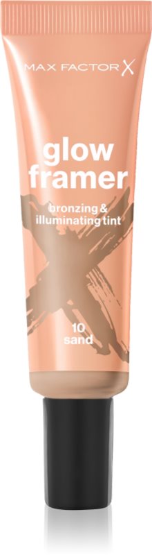 Max Factor Miracle Pure Glow Framer loțiune bronzantă