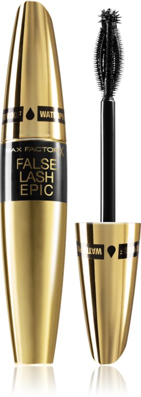 Max Factor False Lash Epic mascara rezistent la apă pentru curbarea și separarea genelor culoare Black 13.1 ml