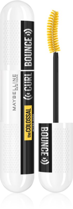 MAYBELLINE NEW YORK The Colossal Curl Bounce After Dark mascara pentru volum si curbare negru intens 10 ml