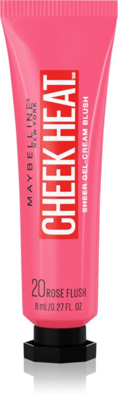 MAYBELLINE NEW YORK Face Studio Cheek Heat blush cremos culoare 20 Rose Flash 10 ml