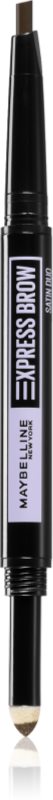 MAYBELLINE NEW YORK Express Brow Satin Duo creion pentru sprâncene pulbere duo
