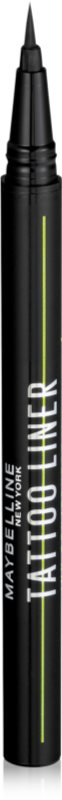MAYBELLINE NEW YORK Tattoo Liner Ink Pen eyeliner în fix culoare Black 1 ml