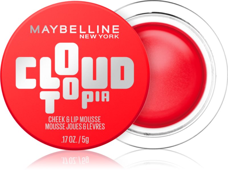 MAYBELLINE NEW YORK CloudTopia blush mat cremos buze si obraz
