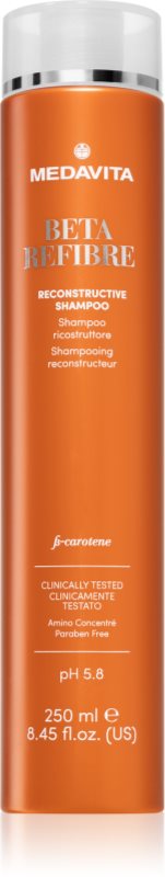 Medavita Beta Refibre Reconstructive Shampoo Sampon restructurare pentru par lipsit de vitalitate 250 ml