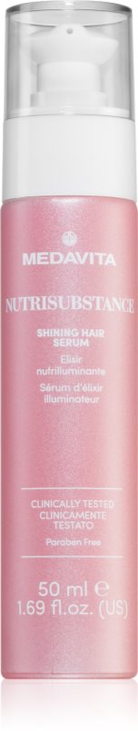 Medavita Nutrisubstance Shining Hair Serum ser de păr pentru intarire si stralucire 50 ml