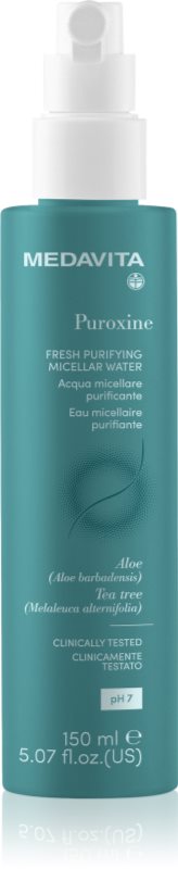 Medavita Puroxine Fresh apa cu particule micele pentru par si scalp 150 ml