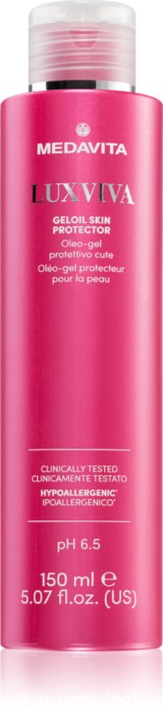 Medavita LUXVIVA Color Care Skin Protector emulsie protectoare pentru scalp inainte de vopsire 150 ml