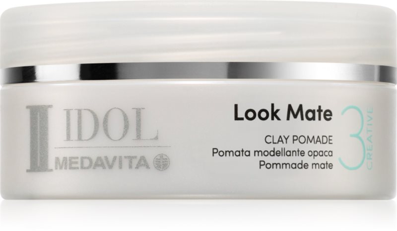 Medavita IDOL Look Mate Clay Pomade pastă de styling pentru o fixare foarte puternică 100 ml
