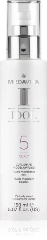 Medavita IDOL Curl Shape Model Up Fluid produs de styling pentru par ondulat si cret 150 ml