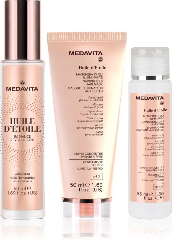 Medavita Huile d'Étolle Huile d'Étoile set pentru păr pentru femei