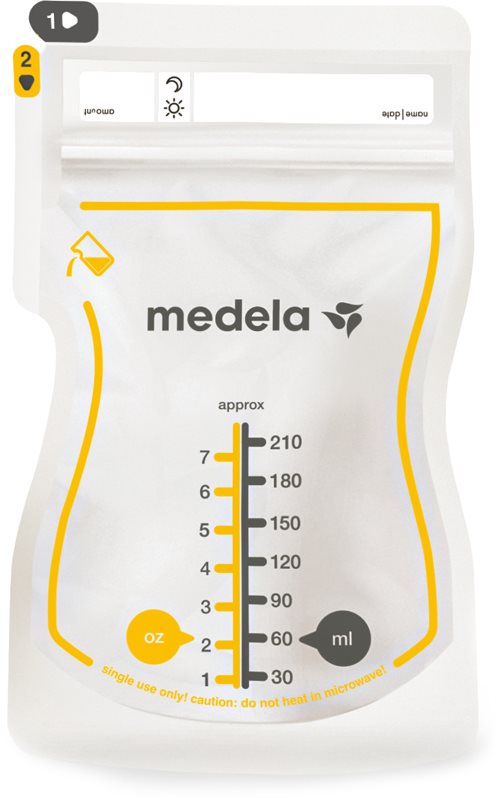 Medela Easy Pour sac pentru păstrarea laptelui matern