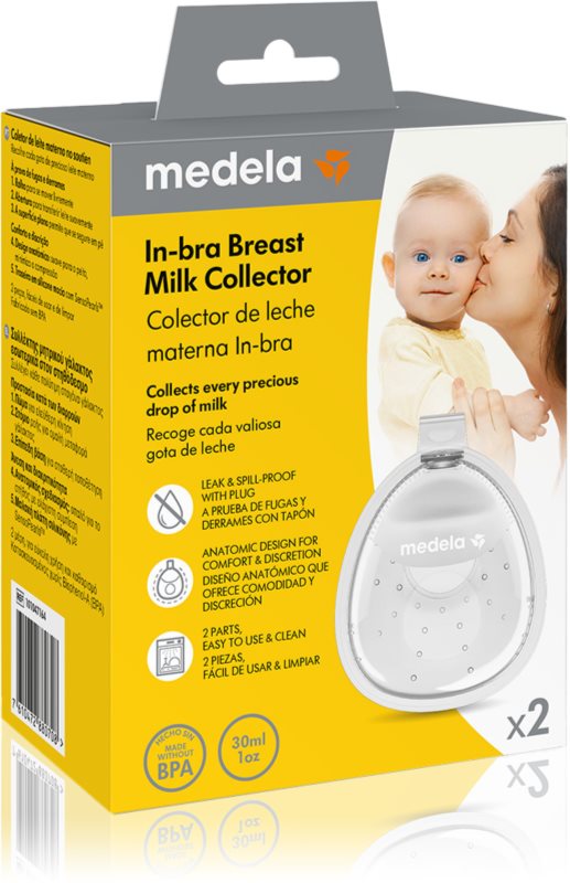 Medela In-bra Breast Milk Collector colectoare pentru laptele matern pentru sutien 2 buc