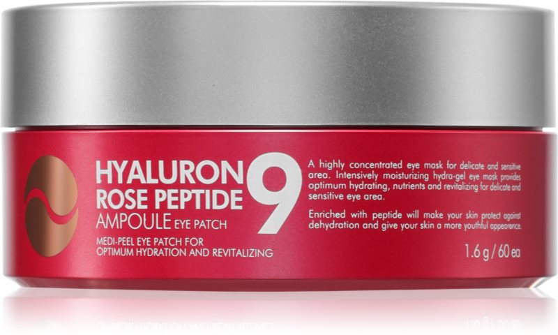 Medi - Peel Hyaluron Rose Peptide 9 Discuri din silicon pentru ochi 60 buc