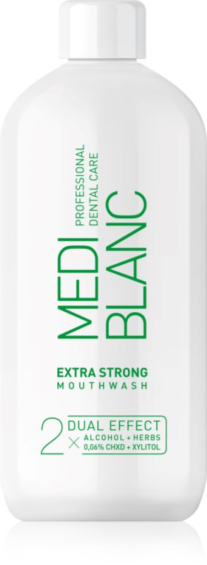 MEDIBLANC Extra Strong apă de gură extra puternică 500 ml