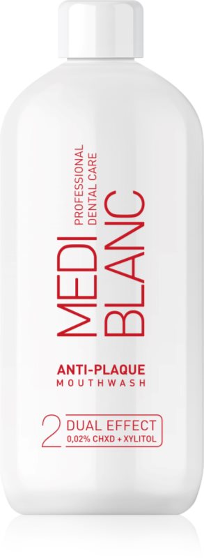 MEDIBLANC Anti-plaque apa de gura antiplaca 500 ml