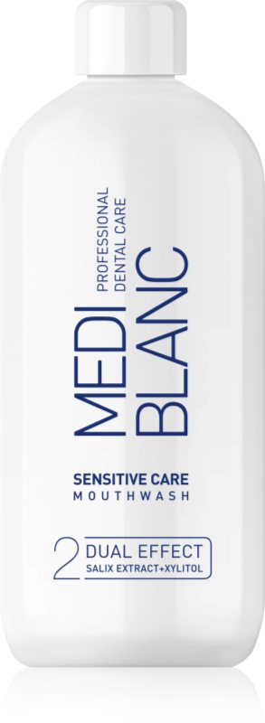 MEDIBLANC Sensitive Care apă de gură pentru dinți și gingii sensibile 500 ml