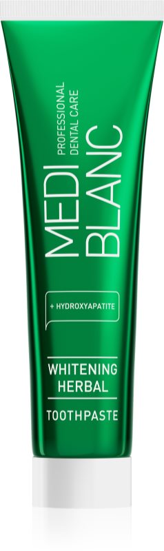 MEDIBLANC Whitening Herbal pastă de dinți cu extract din plante cu efect de albire