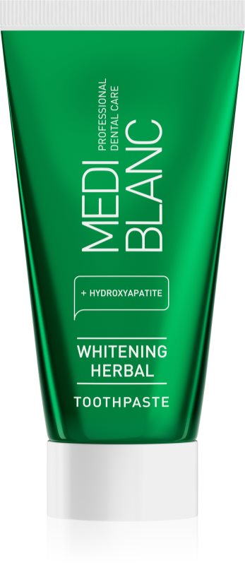 MEDIBLANC Whitening Herbal pastă de dinți cu extract din plante cu efect de albire