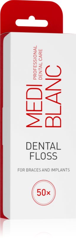 MEDIBLANC Dental Floss For Braces ata dentara pentru implanturi dentare 50 buc