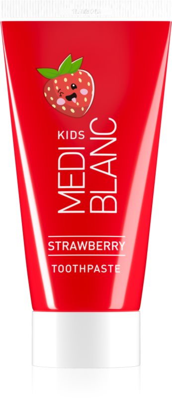 MEDIBLANC Toothpaste KIDS pasta de dinti pentru copii Strawberry 50 ml