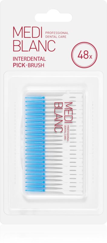 MEDIBLANC Interdental Pick-brush scobitoare 48 buc