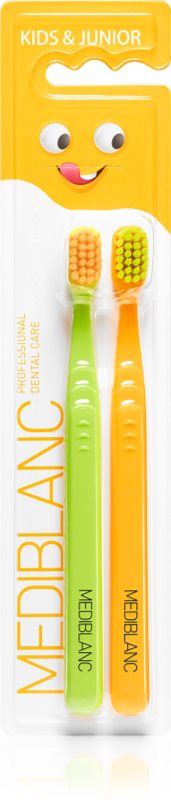 MEDIBLANC KIDS & JUNIOR Ultra Soft periuta de dinti pentru copii ultra moale
