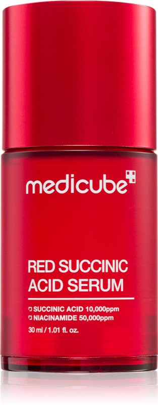 medicube Red Succinic Acid Serum ser cu efect iluminator cu efect de hidratare 30 ml