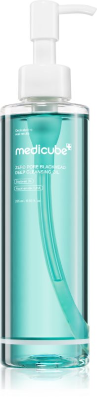 medicube Zero Pore Blackhead Deep Cleansing Oil ulei pentru curatarea profunda pentru reglarea cantitatii de sebum. 205 ml