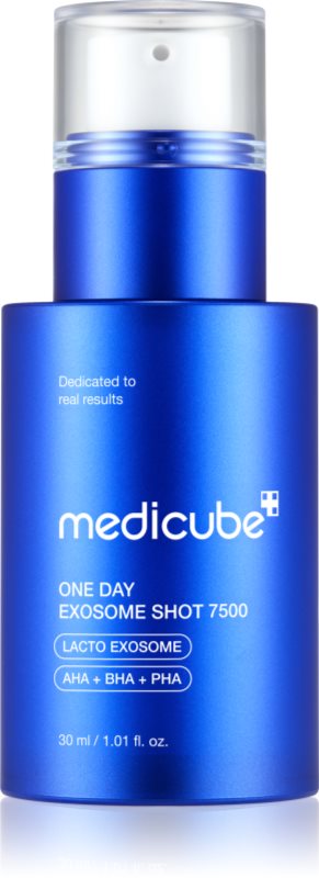 medicube One Day Exosome Shot Pore Ampoule 7500 ser revitalizant impotriva imperfectiunilor pielii 30 ml