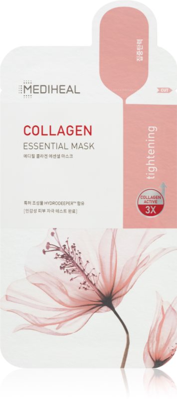 MEDIHEAL Essential Mask Collagen mască textilă hidratantă cu colagen 24 ml