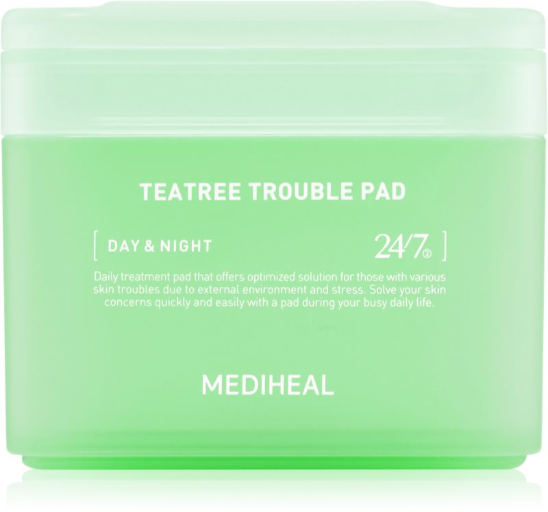 MEDIHEAL Teatree Trouble Pad dischete de tonifiere cu efect calmant 100 buc