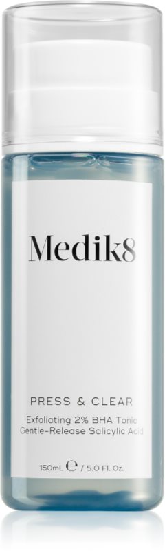 Medik8 Press & Clear tonic exfoliant delicat cu eliberare prelungită