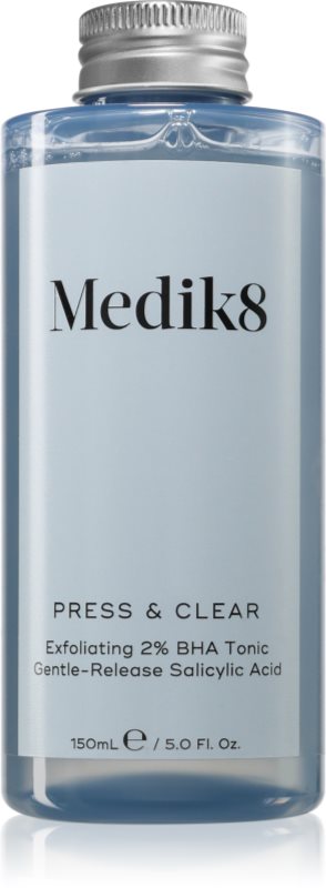 Medik8 Press & Clear tonic exfoliant delicat cu eliberare prelungită