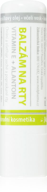 MedPharma Lip balm with vitamin E and allantoin balsam de buze cu vitamina E 4,8 g
