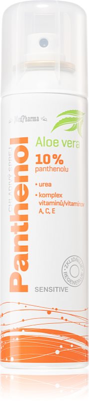 MedPharma Panthenol 10% Sensitive cooling spray spray pentru dupa bronzat 150 ml