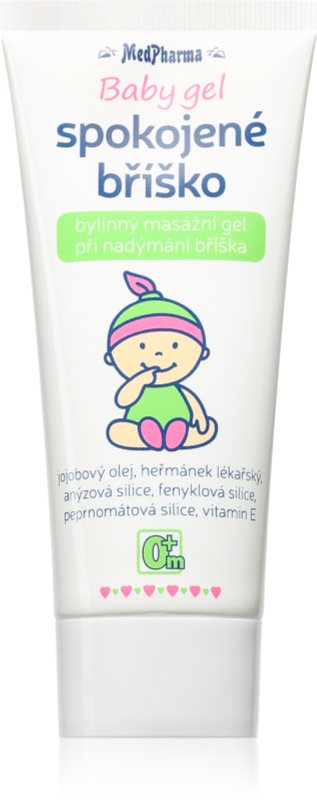 MedPharma baby gel Spokojené bříško gel pentru masaj pentru nou-nascuti si copii 100 ml