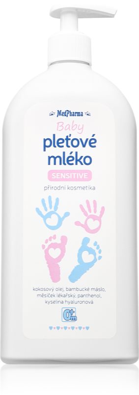 MedPharma Pleťové mléko Sensitive baby lapte de corp hidratant pentru nou-născuți și copii 500 ml